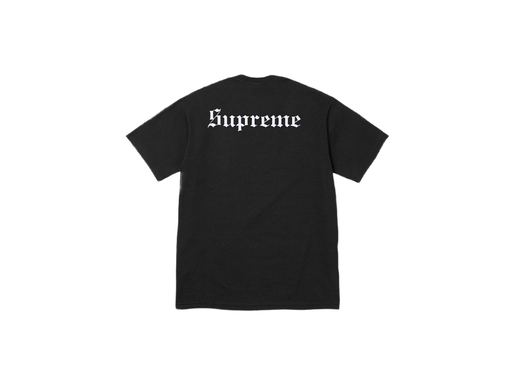 Supreme Snow White Tee Black-Supreme-pikastore.cz