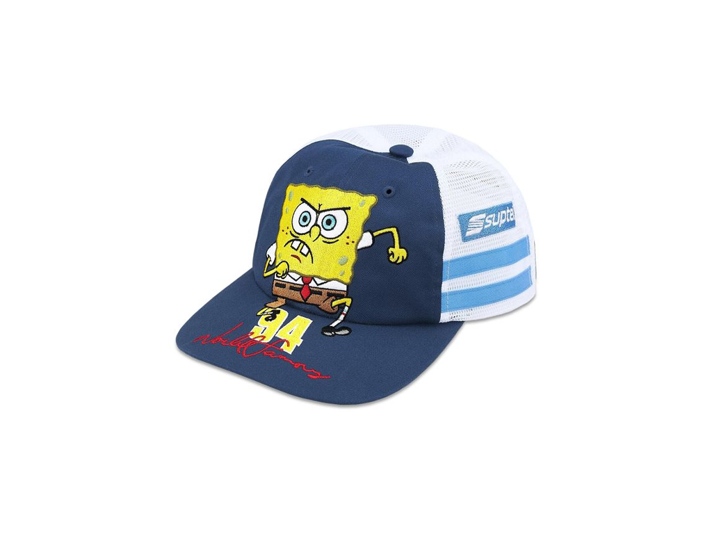 Supreme SpongeBob Jeff Hamilton Mesh Back 6-Panel Navy