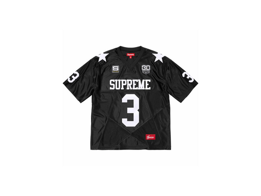 Supreme Star Football Jersey Black