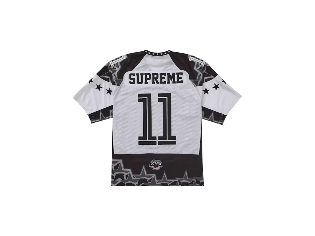 Supreme Stars Football Jersey Black-Supreme-pikastore.cz