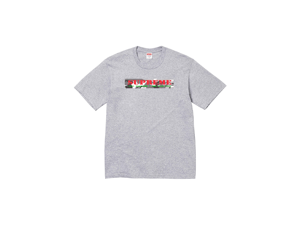 Supreme Tee Hardcore Tee Heather Grey-Supreme-pikastore.cz