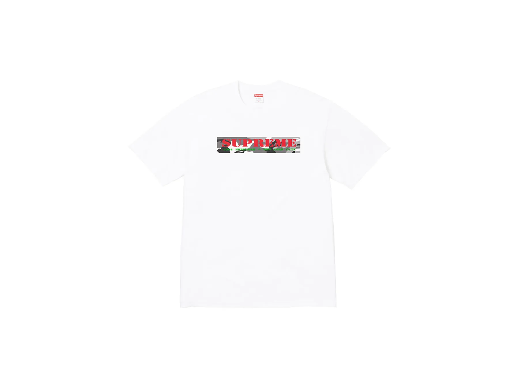 Supreme Tee Hardcore Tee White-Supreme-pikastore.cz