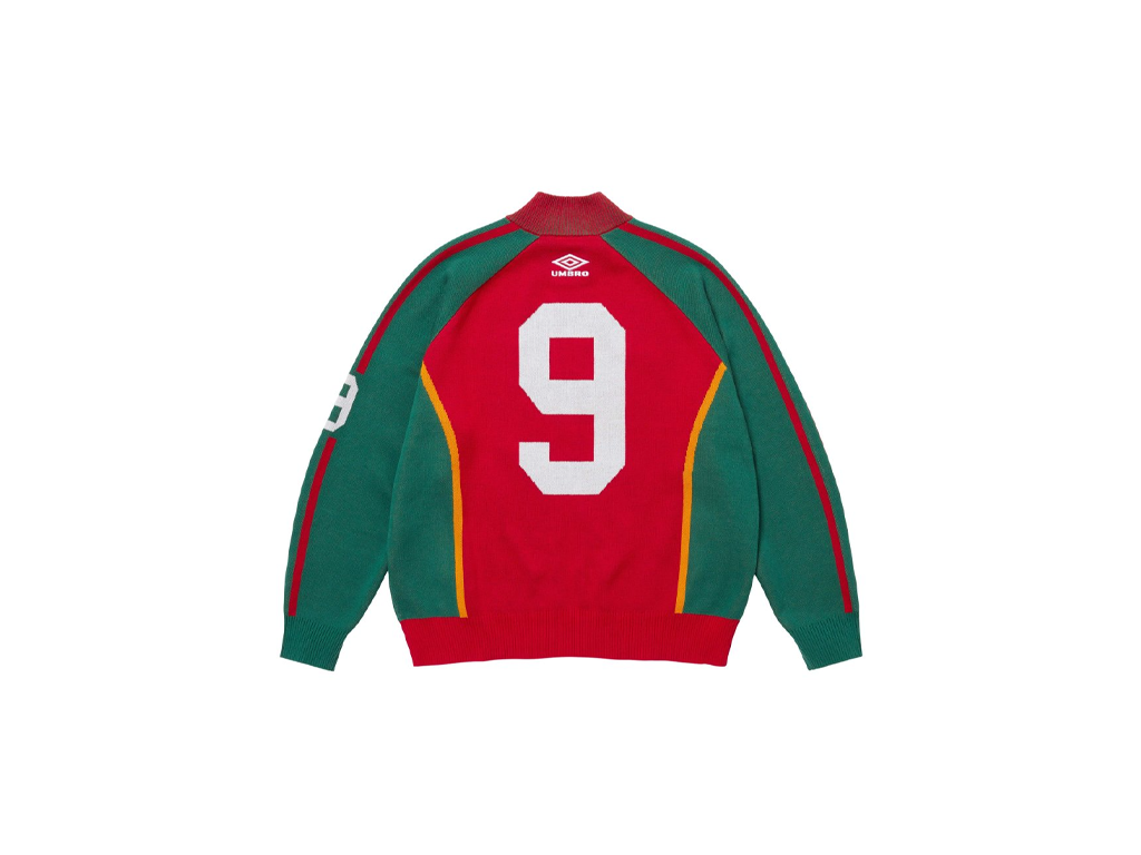 Supreme Umbro Zip Up Sweater Red-Supreme-pikastore.cz