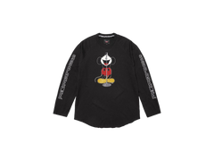 Supreme x Number (N)Ine x Mickey Mouse Raglan Long-Sleeve Top, Black
