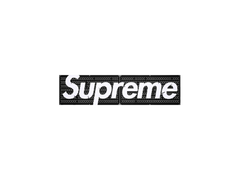 Supreme x Wall Control Pegboard Panel (Set Of 2) Black