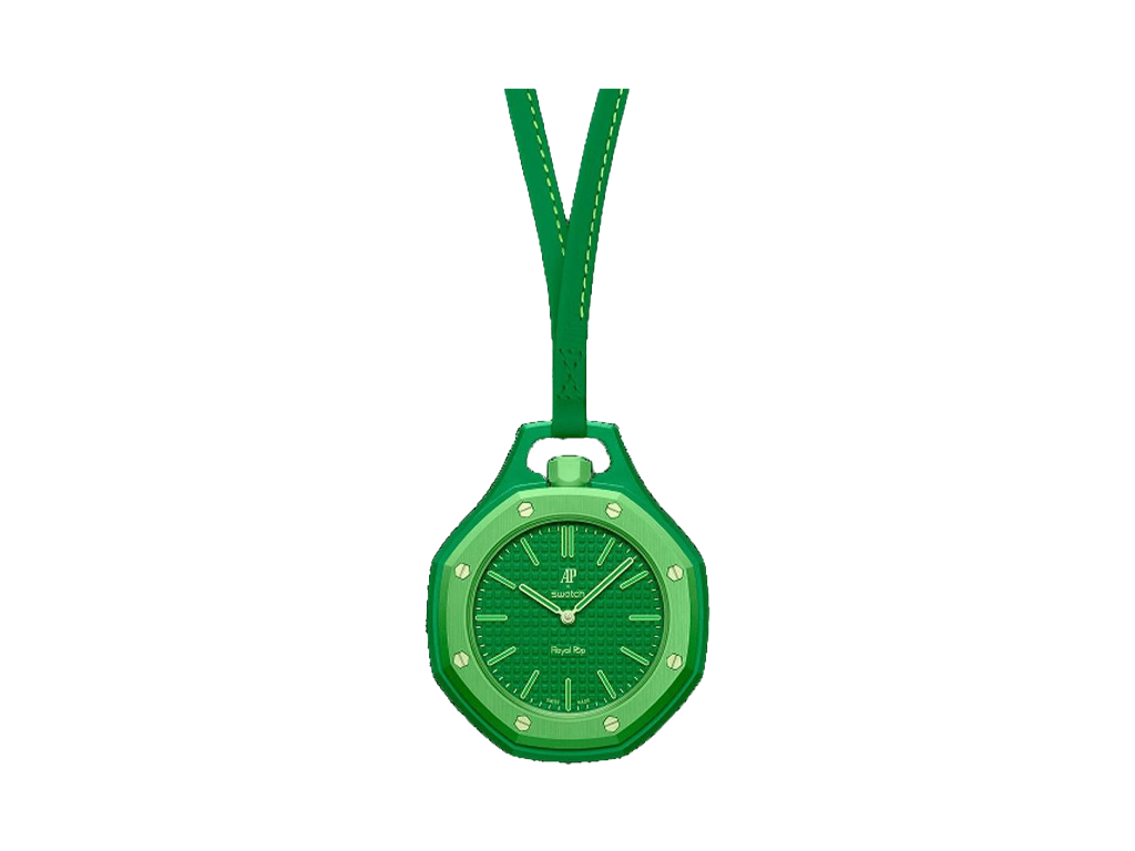 Swatch x Audemars Piguet Bioceramic Royal Pop Green Eight SSX03G100N-Swatch-pikastore.cz