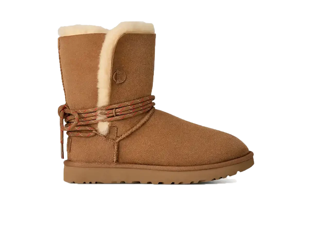 UGG Bailey Tie Boot Chestnut (Women's) – boty – fotka 3 z 5