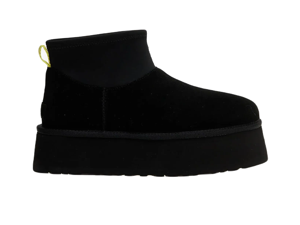 UGG Classic Mini Dipper Boot Black Yellow-UGG-pikastore.cz