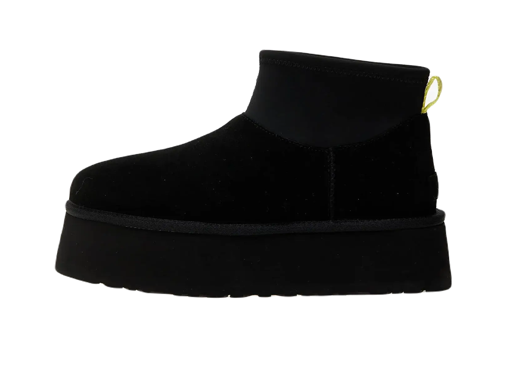 UGG Classic Mini Dipper Boot Black Yellow-UGG-pikastore.cz