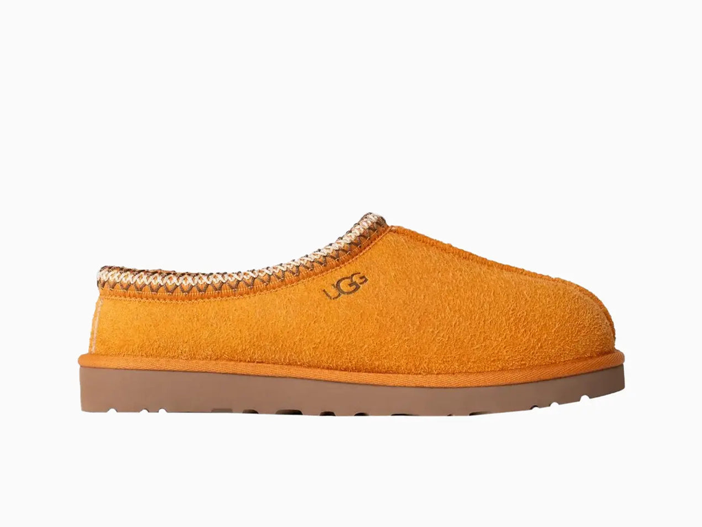 UGG Tasman Shaggy Suede Slipper Dark Apricot-UGG-pikastore.cz