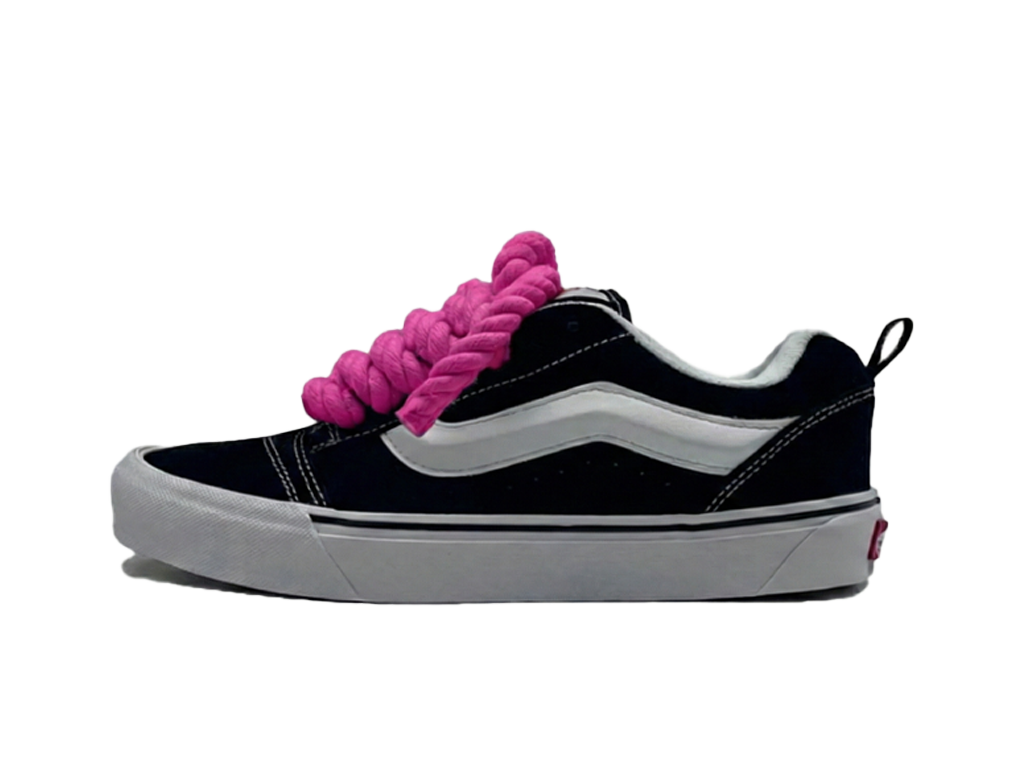 Vans Knu Skool Rope Laces Bright Pink-Vans-pikastore.cz