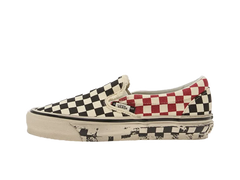 Vans LX Classic Slip-On 98 Act of Disagreement Black Checkerboard