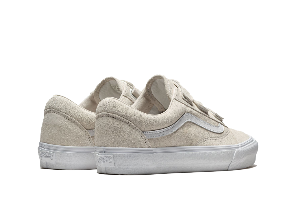 Vans Old Skool V VLT LX Eco Suede - True White-Vans-pikastore.cz