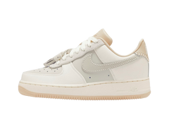 Nike Wmns Air Force 1 Low Light Bone Suede Tassels