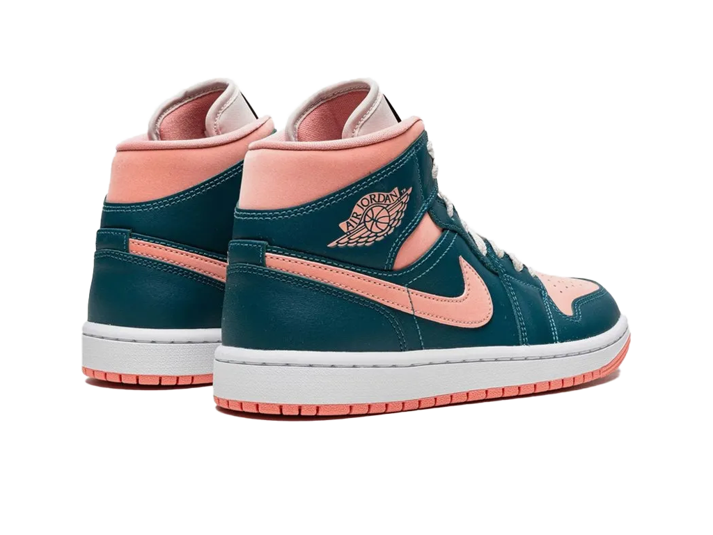 Wmns Air Jordan 1 Mid Dark Teal Green-Air Jordan-pikastore.cz