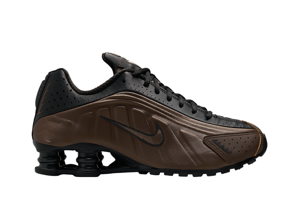 Wmns Shox R4 Off Noir Ironstone-Nike-pikastore.cz
