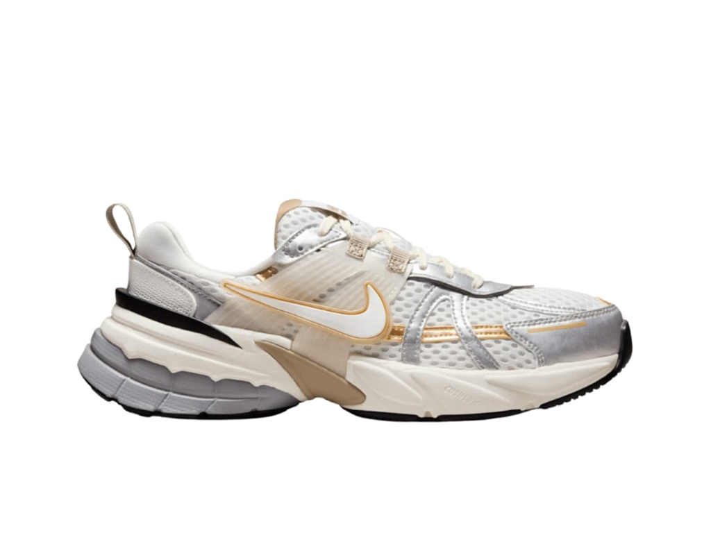 Wmns V2K Run Khaki Metallic Silver-Nike-pikastore.cz