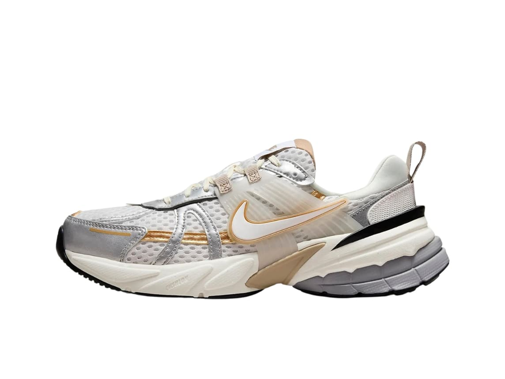 Wmns V2K Run Khaki Metallic Silver-Nike-pikastore.cz