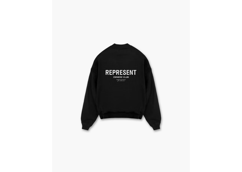 Represent Owners Club Crewneck Black