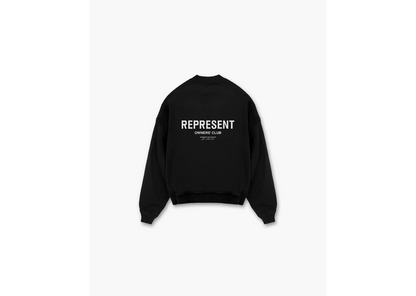 Represent Owners Club Crewneck Black