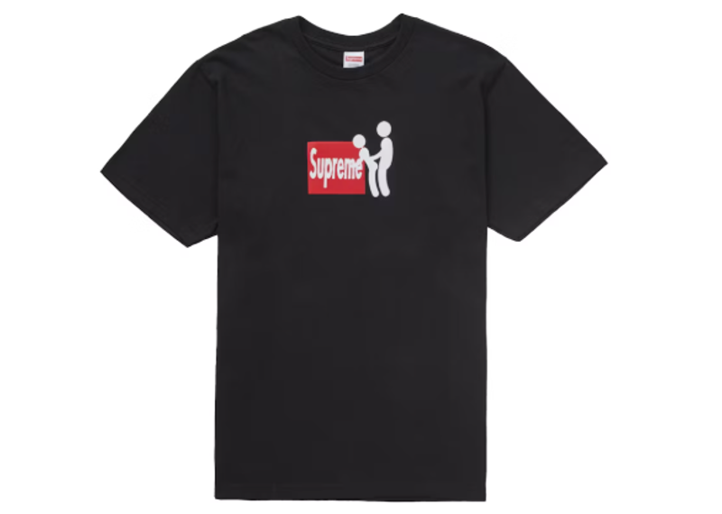 Supreme Stick Tee Black-Supreme-pikastore.cz