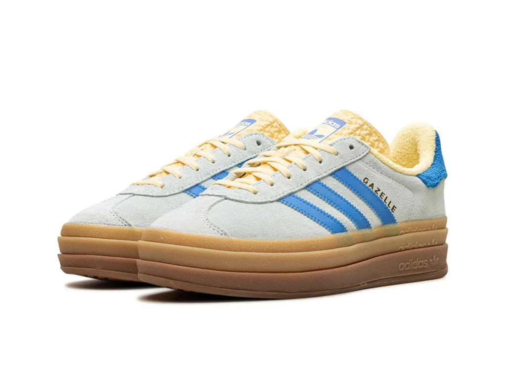 Adidas Gazelle Bold Almost Blue Yellow (Women's)-sneakers-Adidas-pikastore.cz