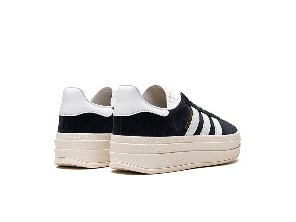 Adidas Gazelle Bold Core Black White (Women's)-sneakers-Adidas-pikastore.cz