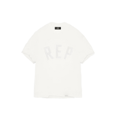 Represent Rep Applique T-Shirt Flat White