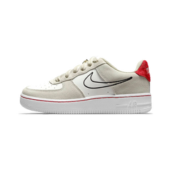 Nike Air Force 1 LV8 S50 GS Light Stone University Red