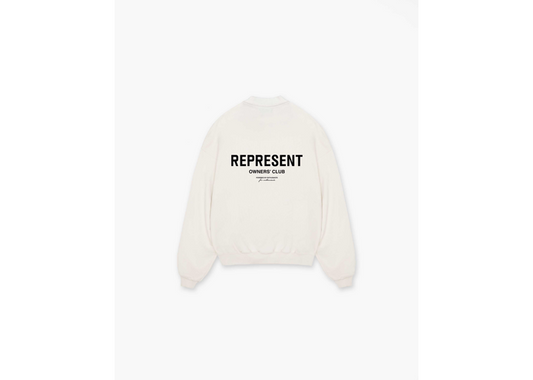 Represent Owners Club Crewneck Buttercream