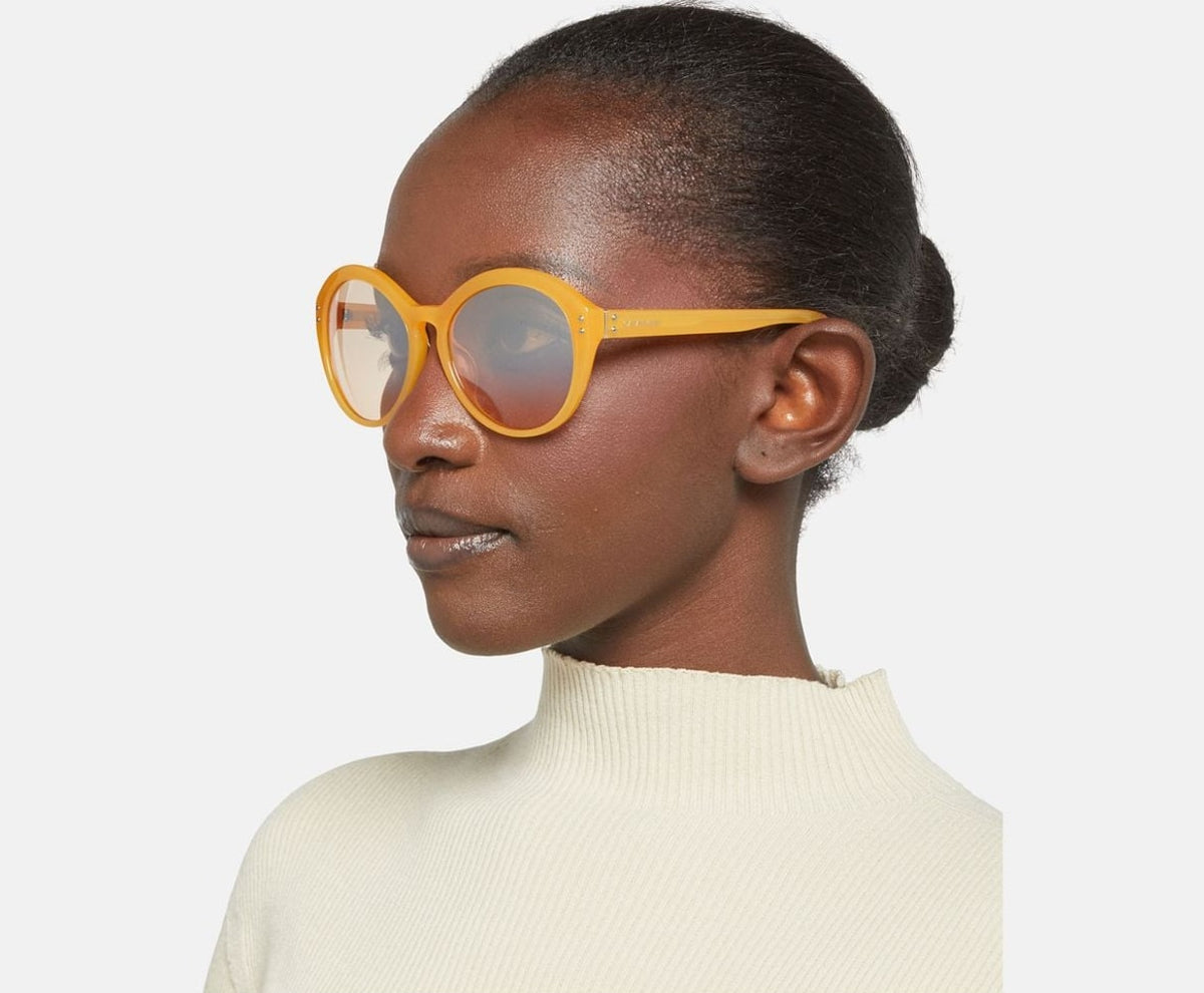 Calvin Klein Sunglasses Light Orange – doplňky – fotka 4 z 4