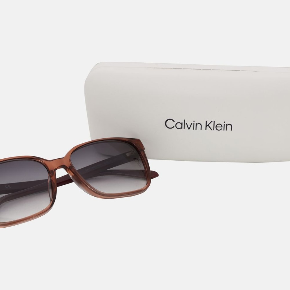 Calvin Klein Sunglasses Bordeaux – accessori – foto 3 di 4