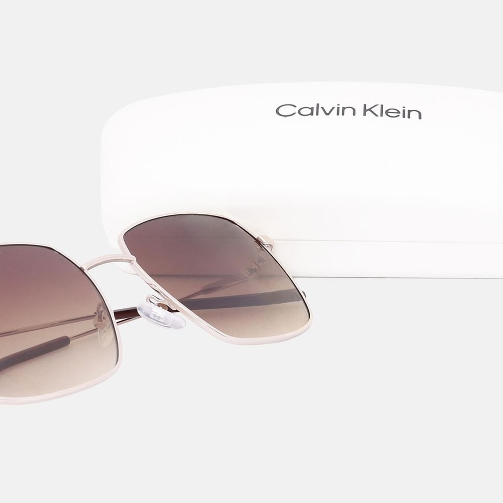 Calvin Klein Sunglasses Gold – accessoires – foto 3 van 4