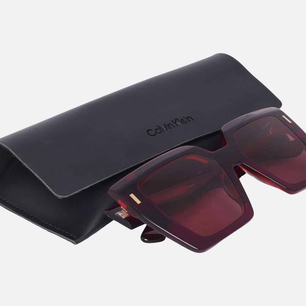 Calvin Klein Sunglasses Burgundy – accessoarer – foto 3 av 4