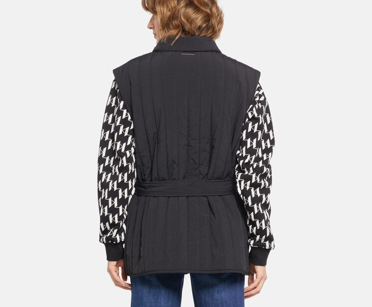Calvin Klein Quilted gilet Black – kurtka – zdjęcie 4 z 5