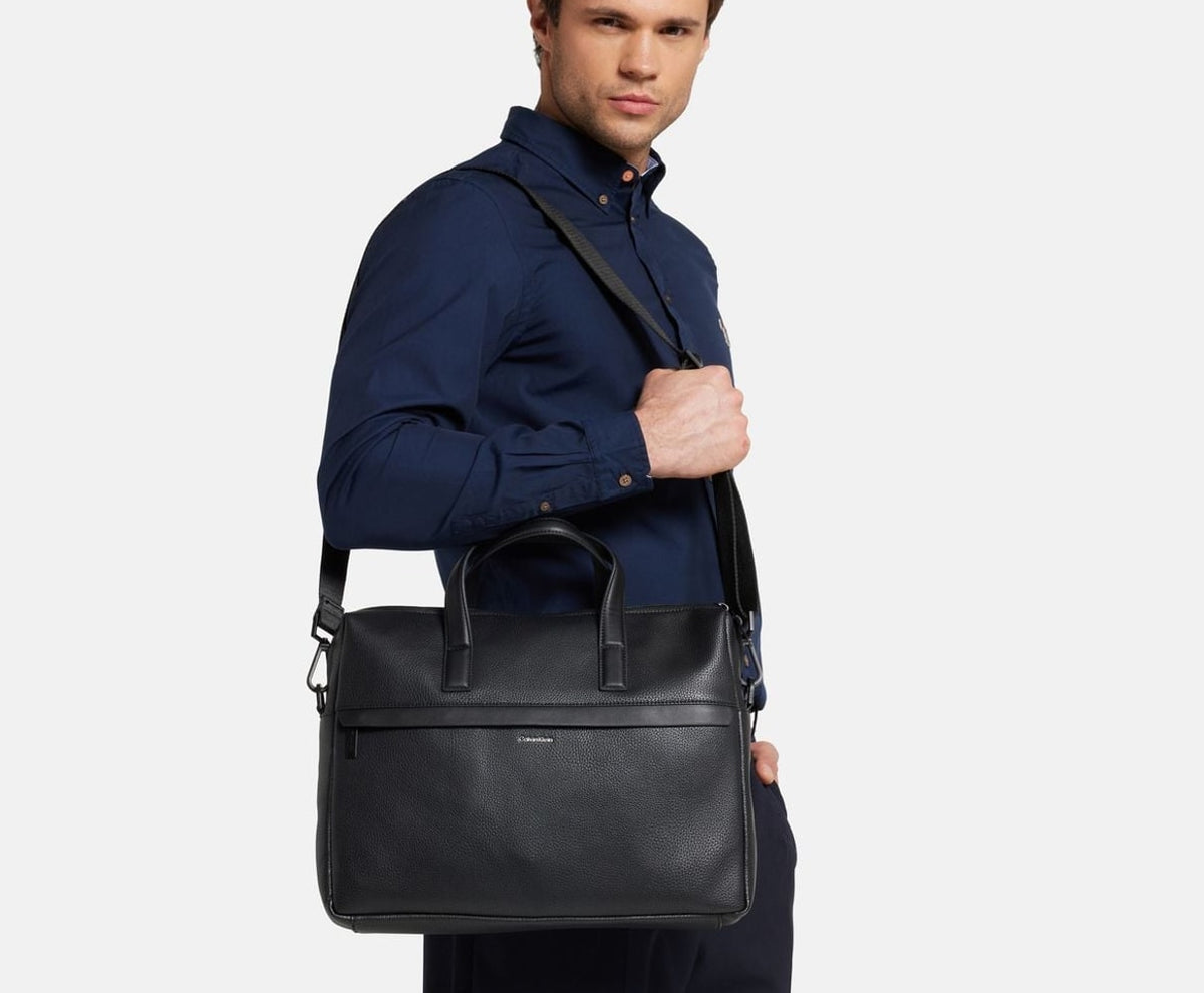 Calvin Klein Business bag Black – taška – fotka 5 z 5