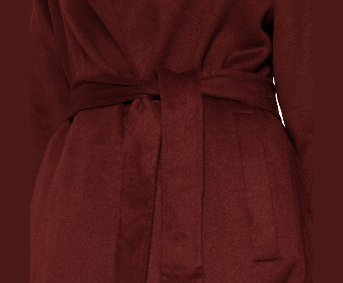 Calvin Klein Wool-blend coat Red – jakna – fotografija 3 od 6