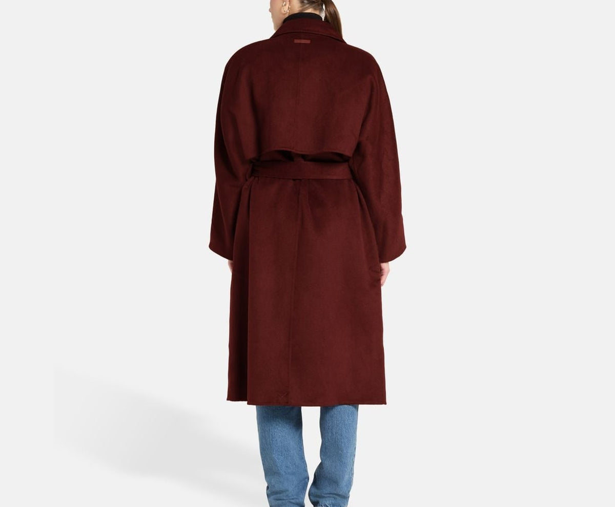 Calvin Klein Wool-blend coat Red – jakna – fotografija 4 od 6
