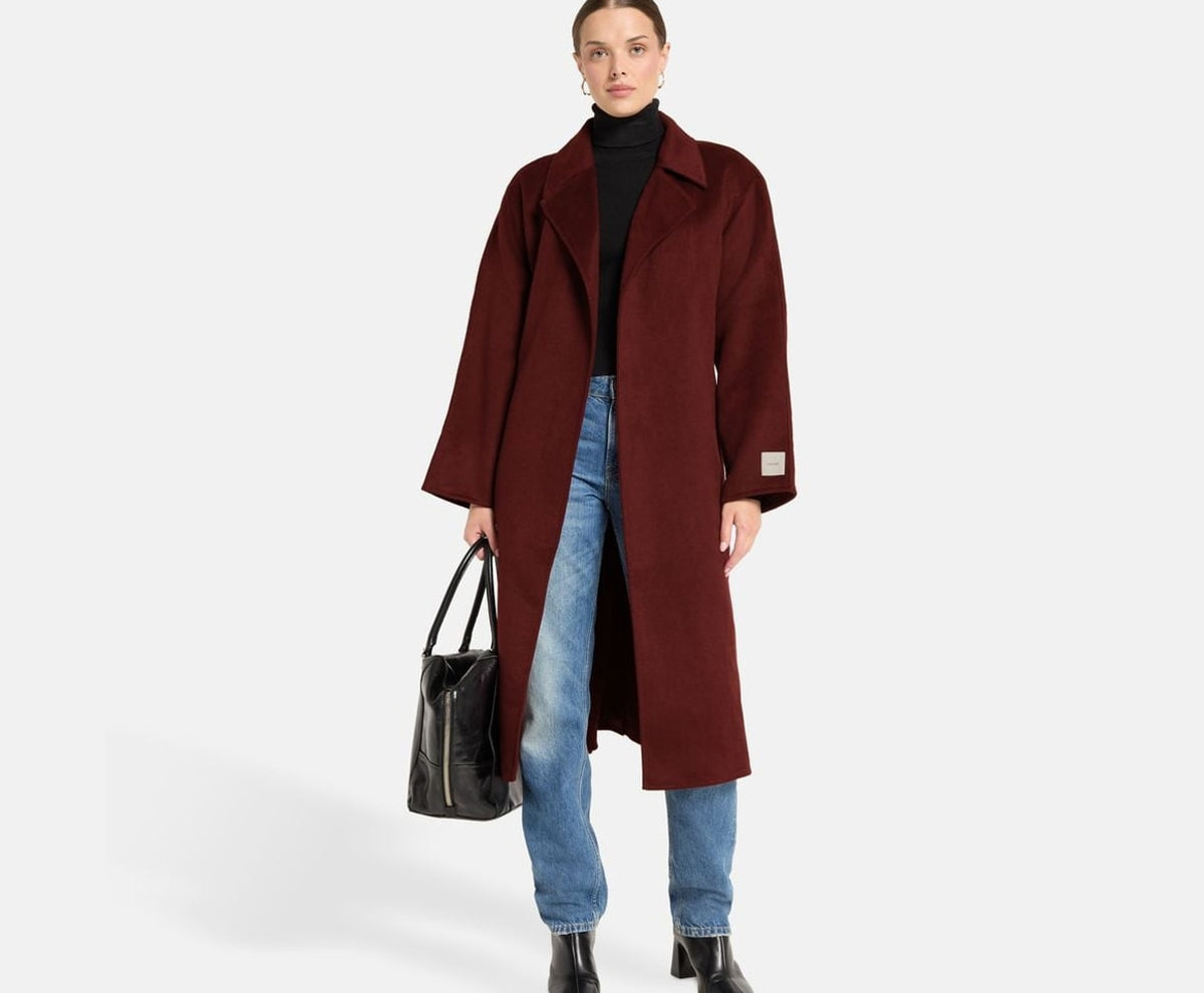 Calvin Klein Wool-blend coat Red – jakna – fotografija 6 od 6