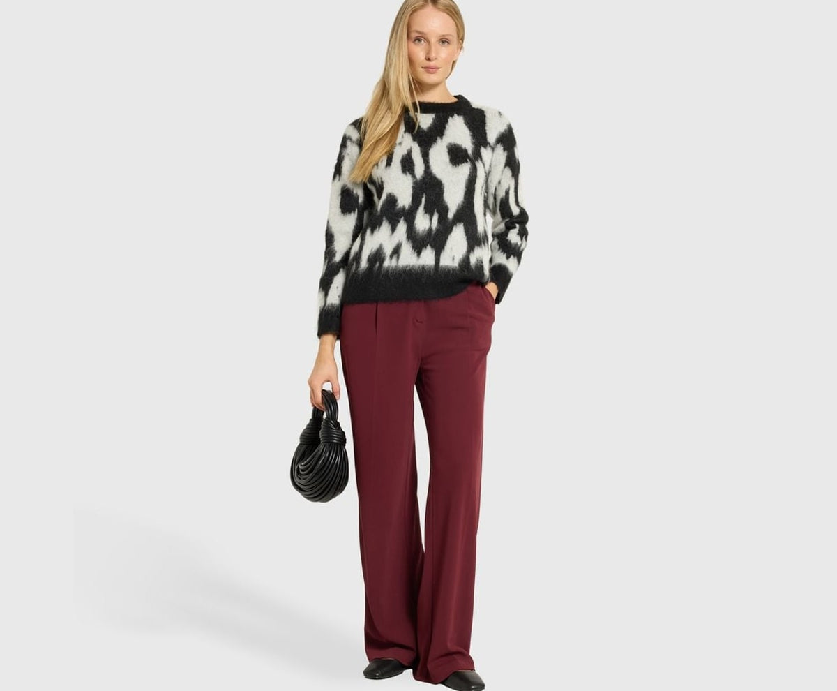 Calvin Klein Wool-blend pullover Black – kläder – foto 5 av 5