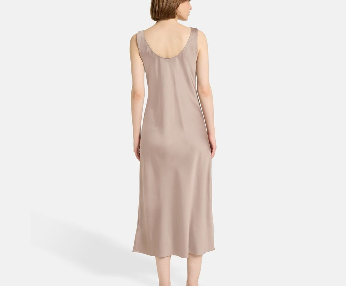 Calvin Klein Satin dress Hero Greige – ropa – foto 4 de 5