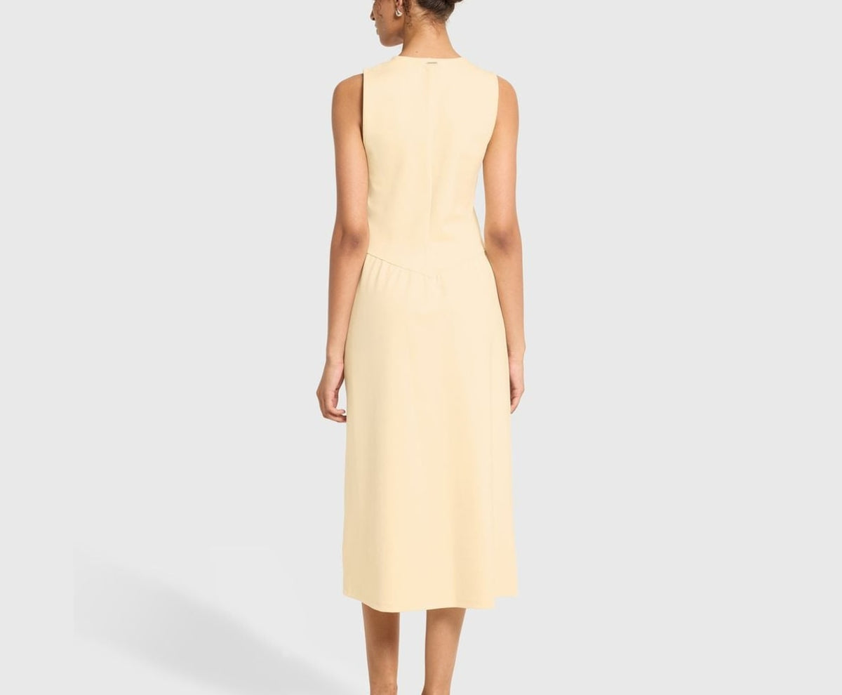 Calvin Klein Midi dress Light Yellow – clothing – photo 4 of 5