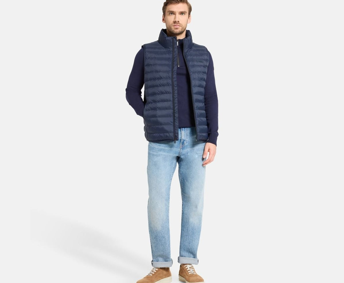 Calvin Klein Gilet Dark Blue – jakna – fotografija 5 od 5