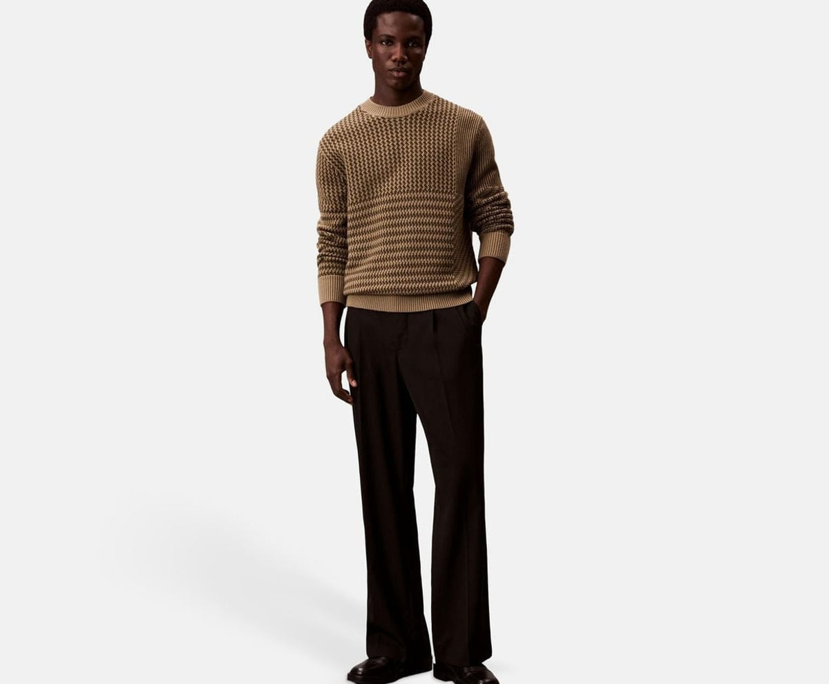 Calvin Klein Wool-blend pullover Beige – tøj – foto 5 af 5