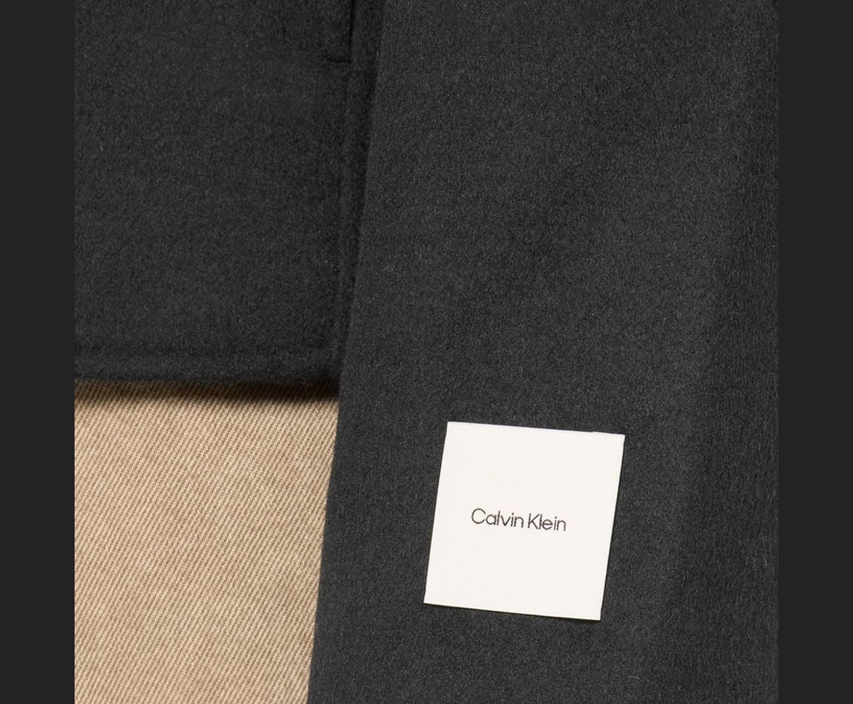 Calvin Klein Wool-blend jacket Black – giacca – foto 3 di 6