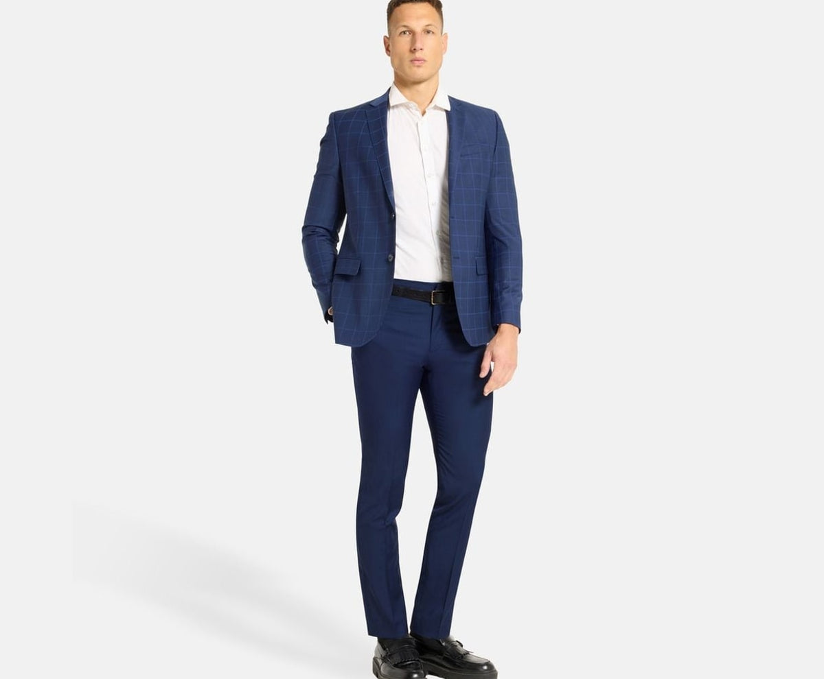 Calvin Klein Business trousers Dark Blue – панталон – снимка 5 от 5