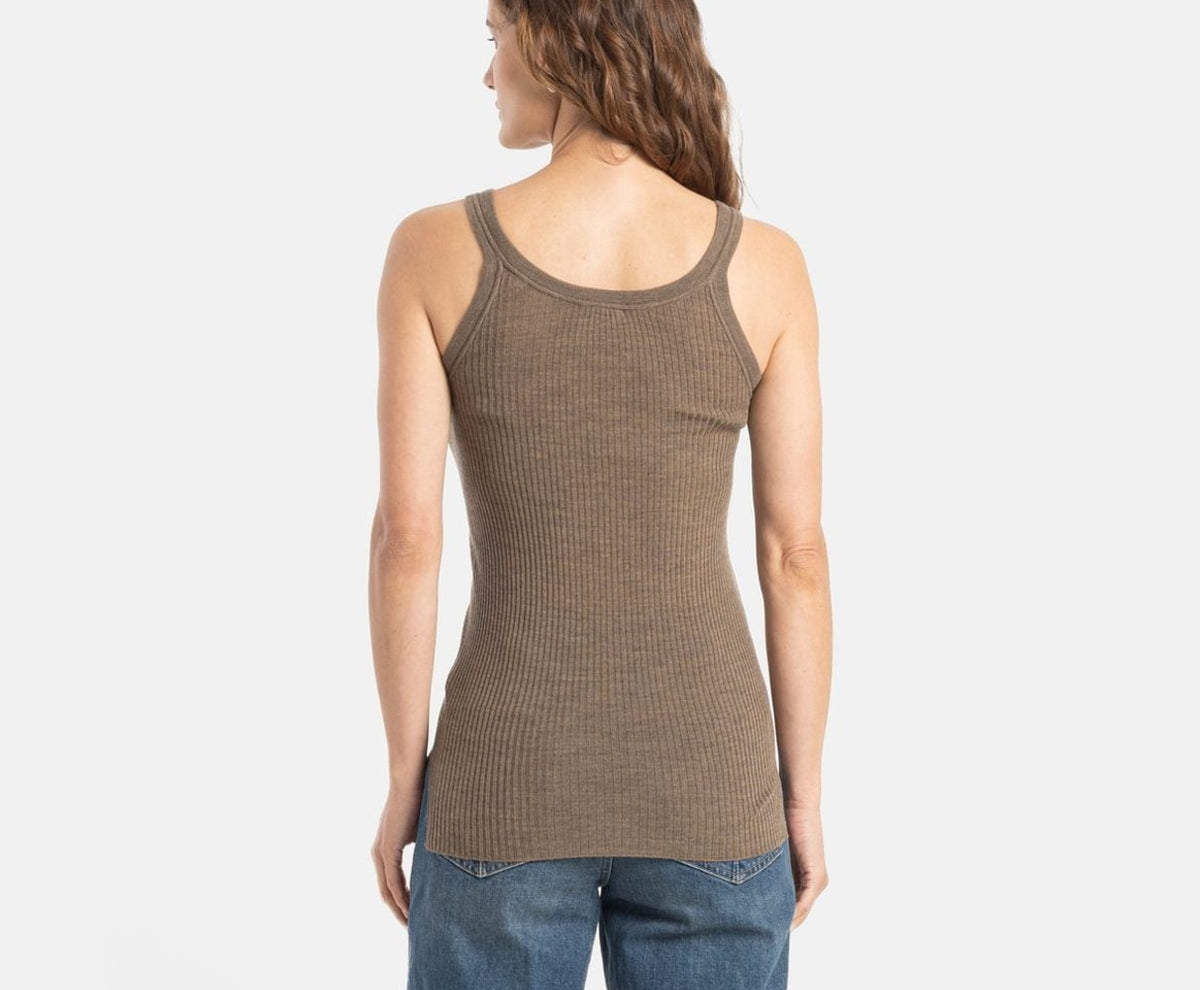 Calvin Klein Blouse Taupe – ing – fotó 4/5