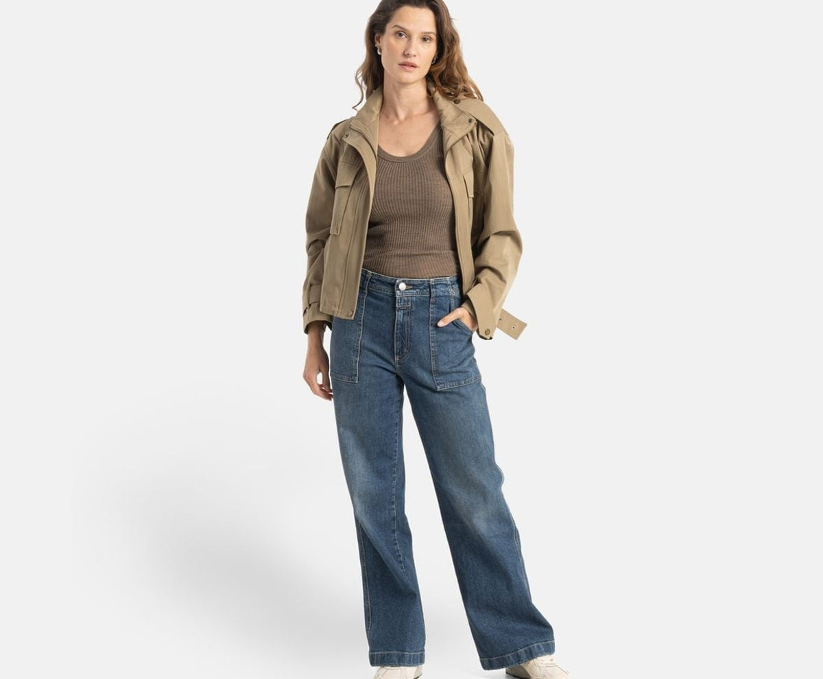 Calvin Klein Blouse Taupe – ing – fotó 5/5