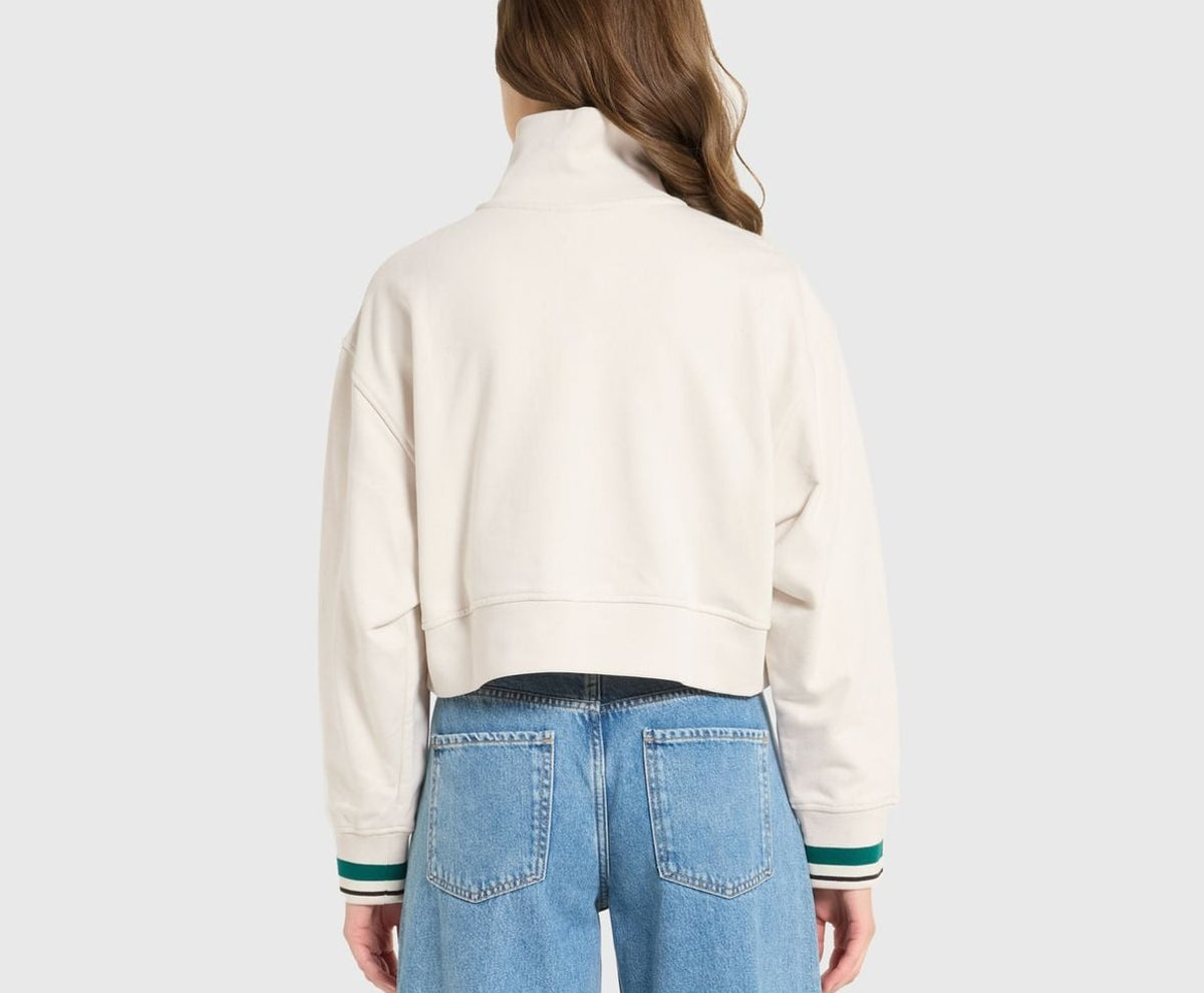 Calvin Klein Sweatshirt Off-white – суичър – снимка 4 от 5