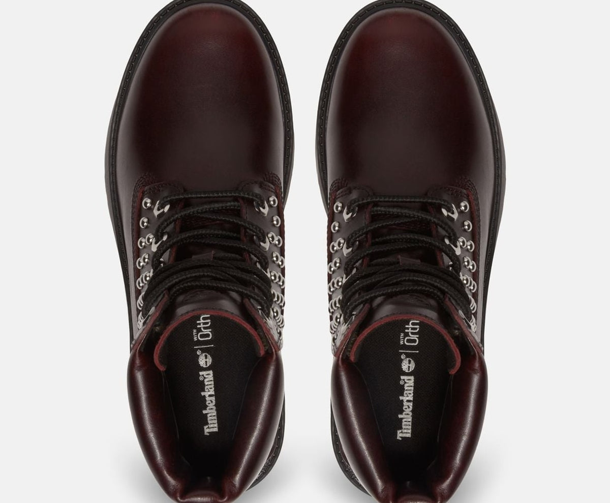 Timberland Lace-up boots Stone Street Burgundy – sko – foto 3 af 5